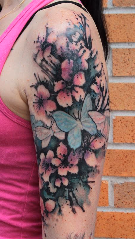 Cherry Blossom Tattoo