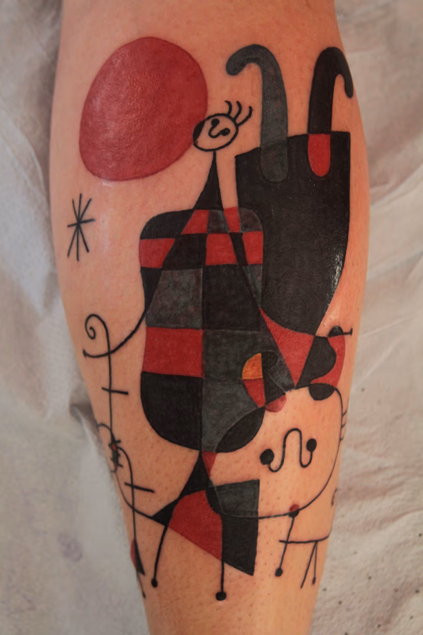 Miro Painting Tattoo