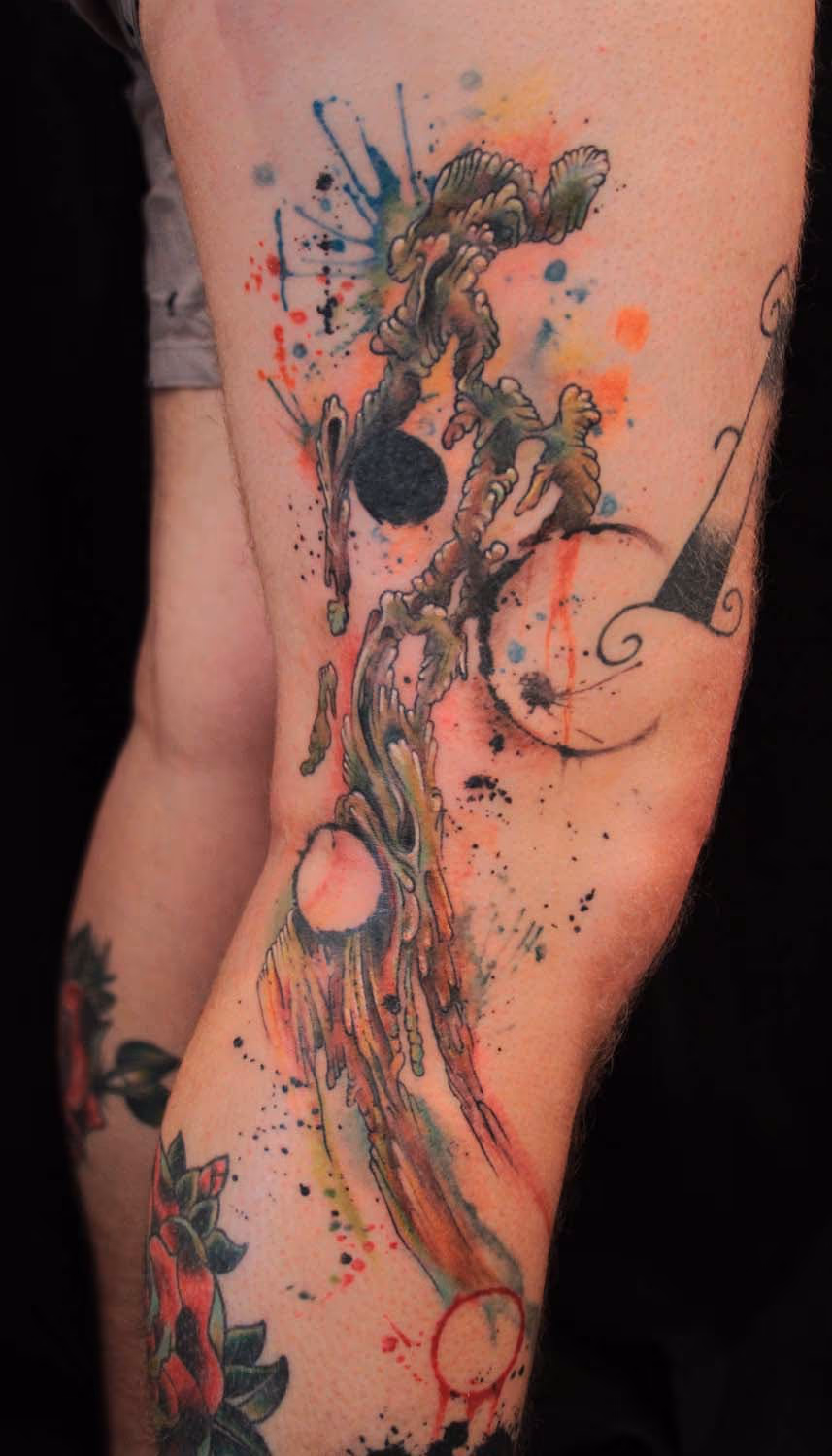 Abstract Painting Tattoo 2