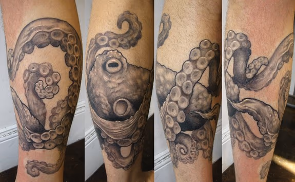 Octopus tattoo