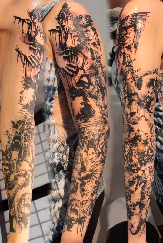 Cruelty Sleeve Progress