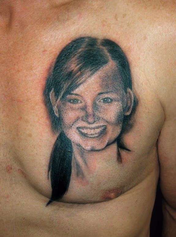 Girl Portrait Tattoo