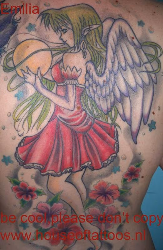 Color Fairy Tattoo