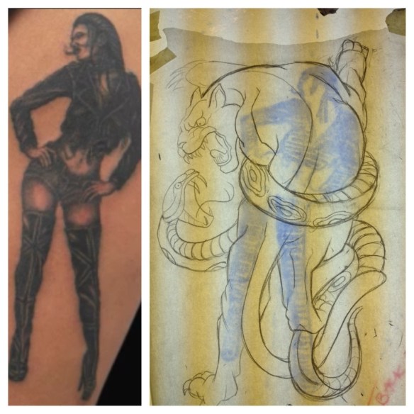 Tommy Helm Cover Up Tattoo