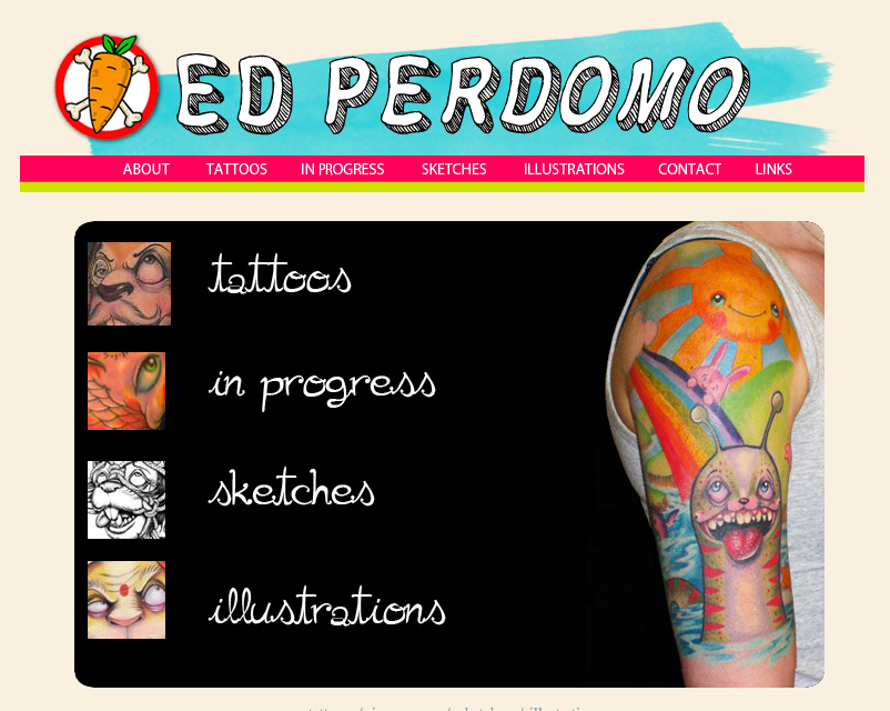 Ed Perdomo Tattoos