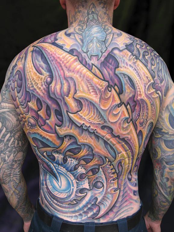 Guy Aitchison Bio Organic back piece.