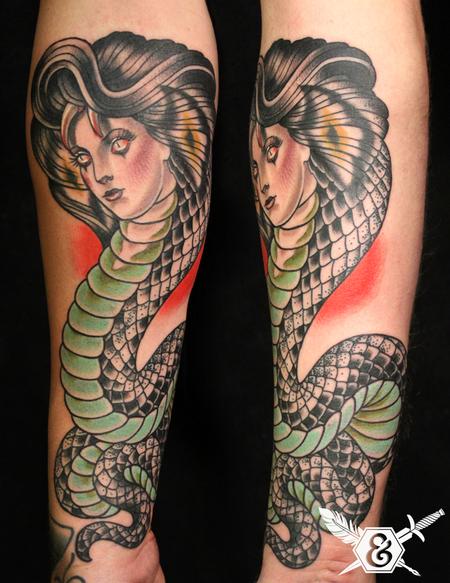 russ abbott - snake girl