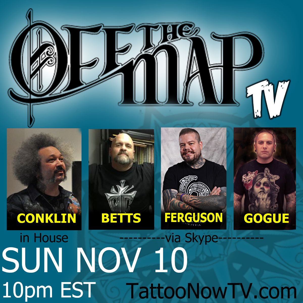 Off The Map TV Sunday line up