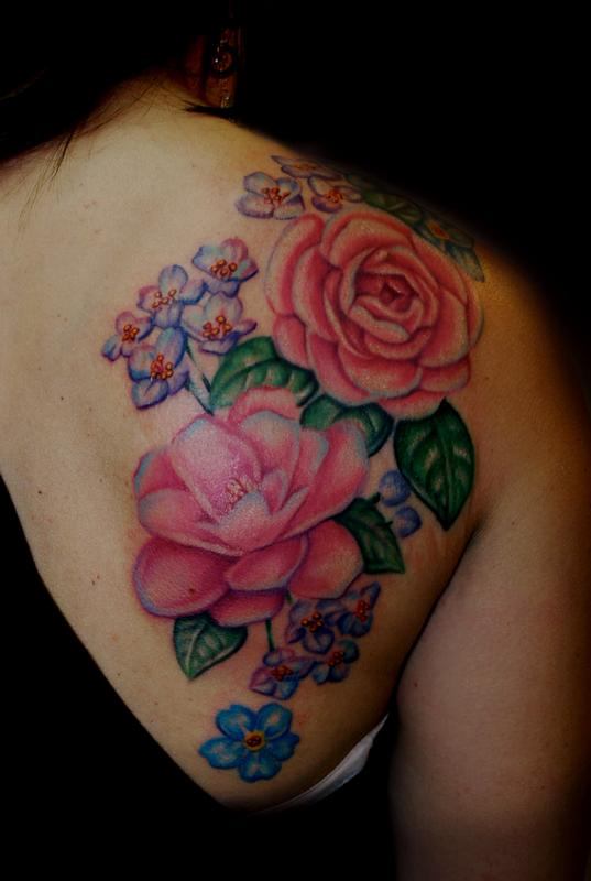 Floral Back