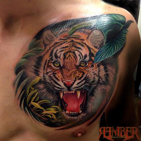 Tiger Tattoo by Rember