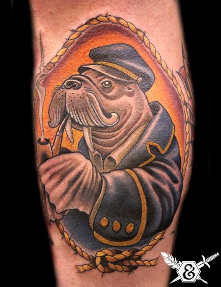 russ abbott - walrus tattoo