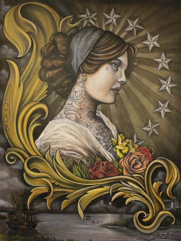 Waiting Widow oil painting by Johnny Smith