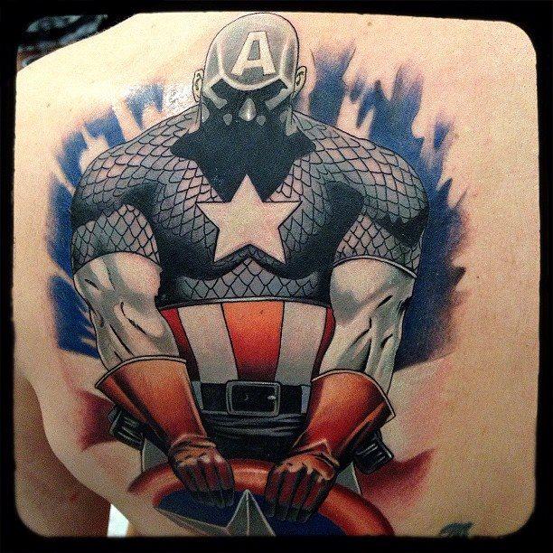 Super Hero Tattoos