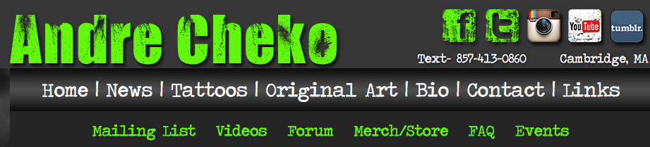 New Custom Website: AndreCheko.com