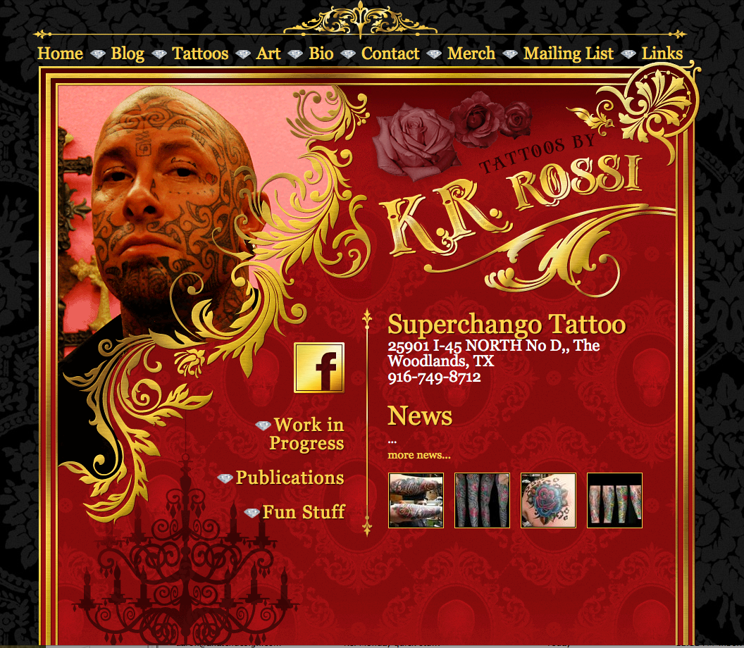 New Custom Website: KR Rossi