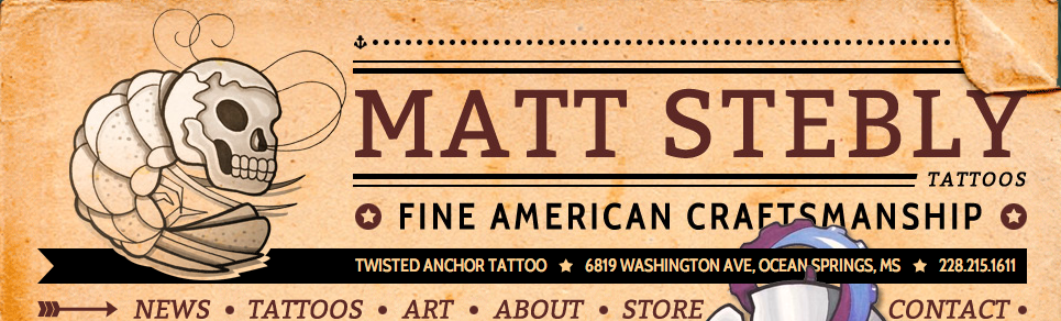 New Custom Website: MattsTattoos.com