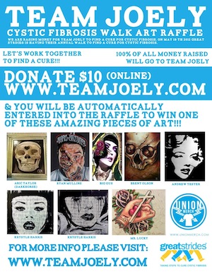 Cystic Fibrosis Benefit, and 60,000 unique tattoo visitors a day!