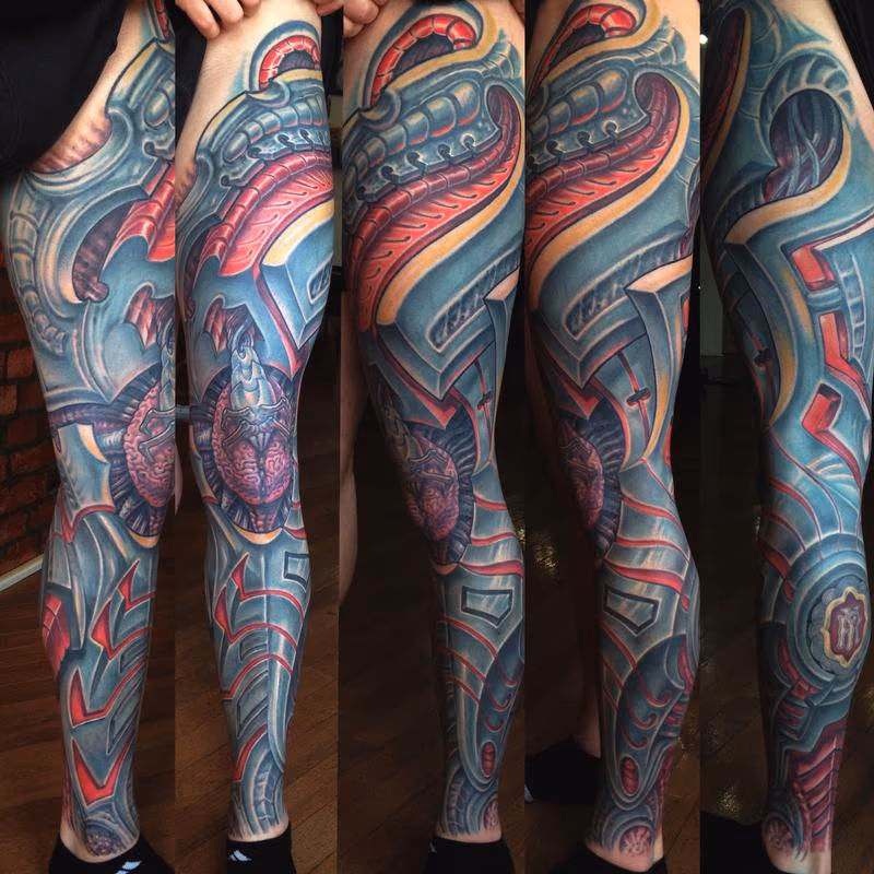 Robotic Knee Brain leg sleeve