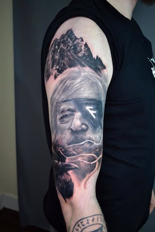 Odin - Norse Mythology Sleeve