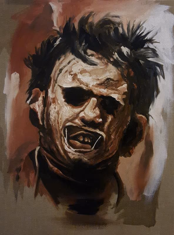 Leatherface 2hr Alla Prima Painting