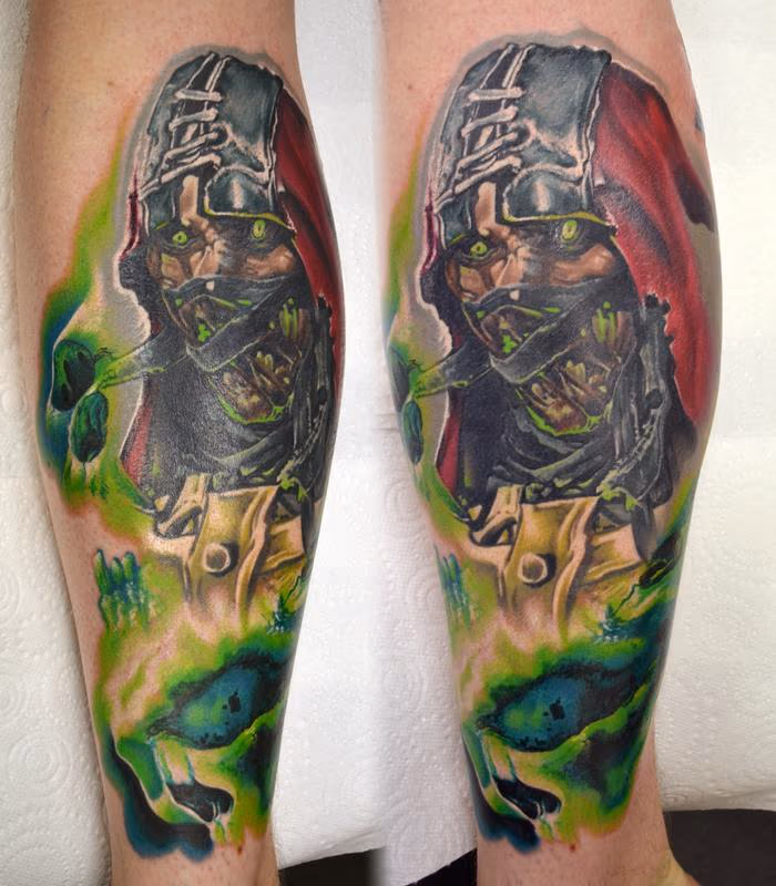 Ermac Mortal Kombat Tattoo