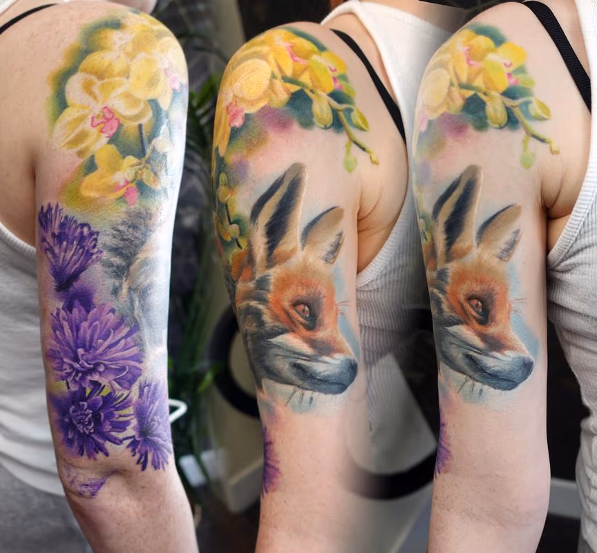 Nature Sleeve in progress