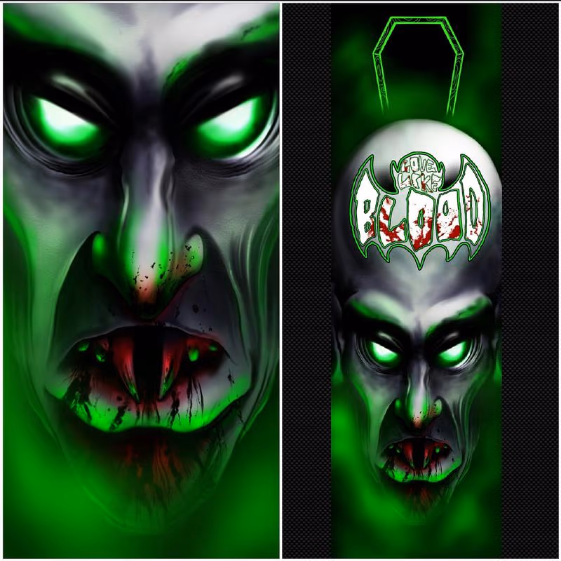 Blitzkid Digital Skateboard Design