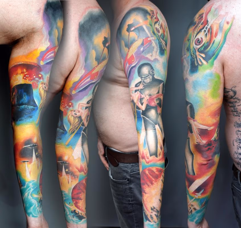 Vintage Sci-fi Sleeve