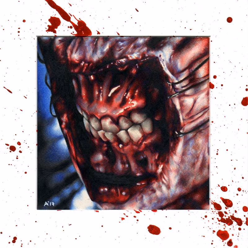 Chatterer (Hellraiser) Pencil Portrait