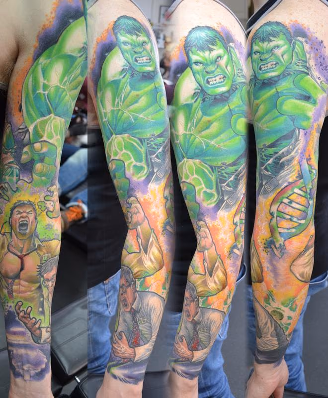 Transforming Incredible Hulk Sleeve Marvel