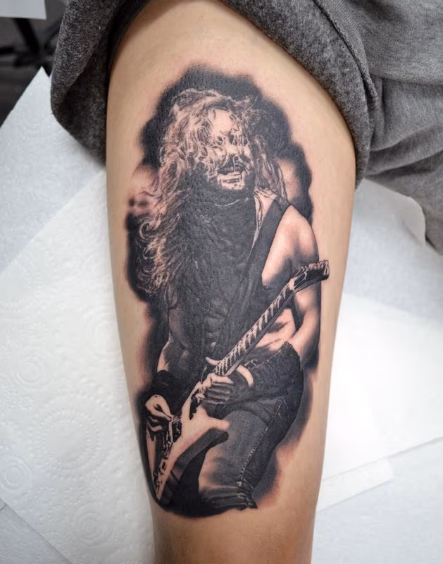 James Hetfield Metallica Portrait