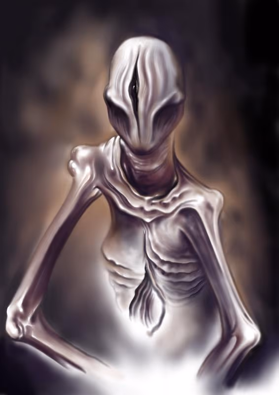 The Creature - Digital painting