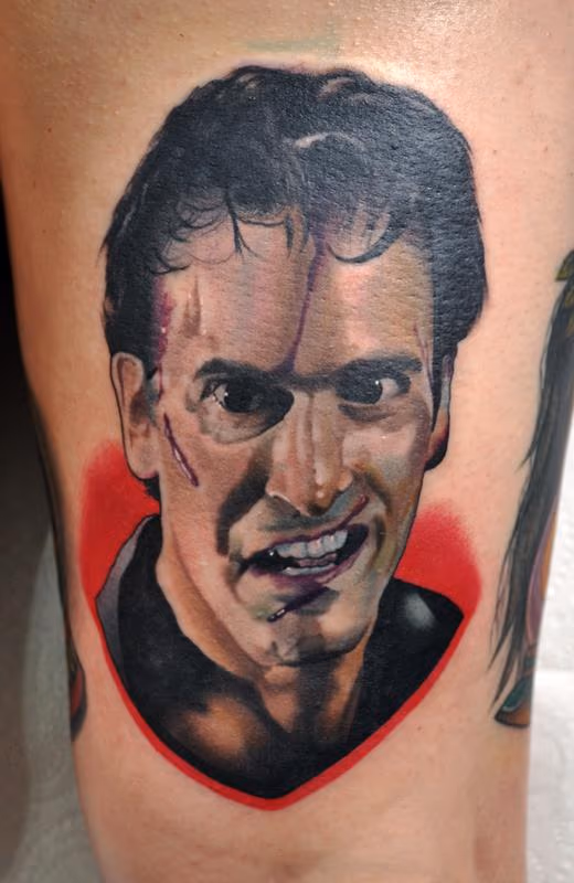 Stylised Ash from The Evil Dead
