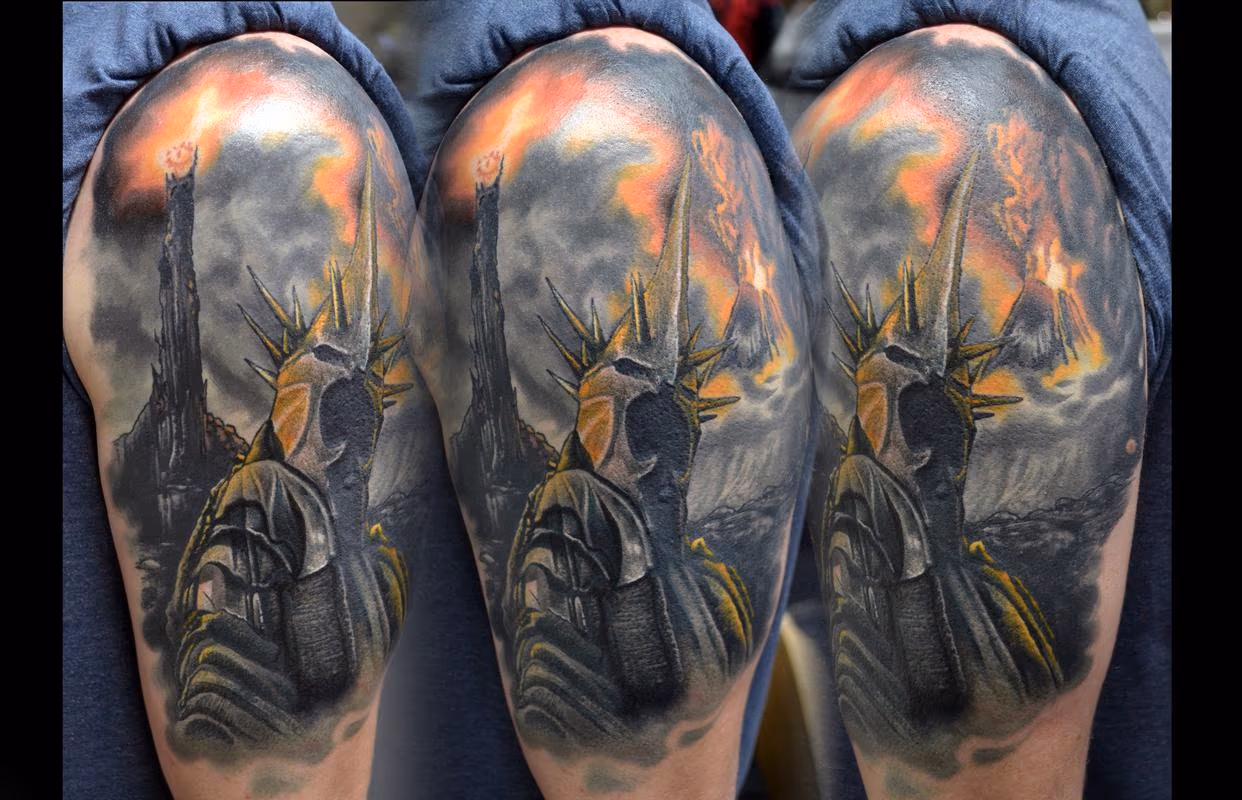 Witch King Of Angmar Lord Of The Rings Tattoo