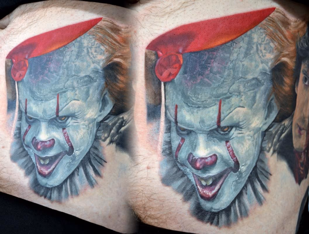 Pennywise IT Stomach Portrait