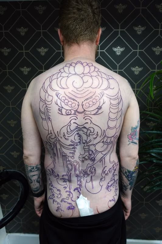 Food Myoo Backpiece Started