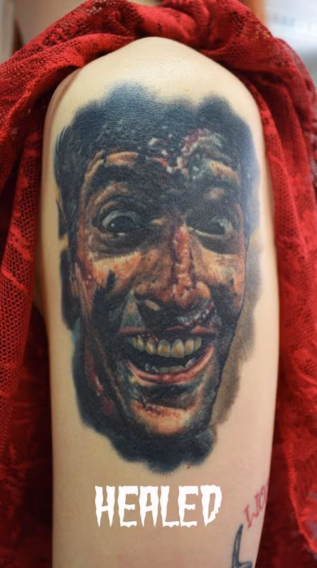 Healed Ash Williams Evil Dead Portrait