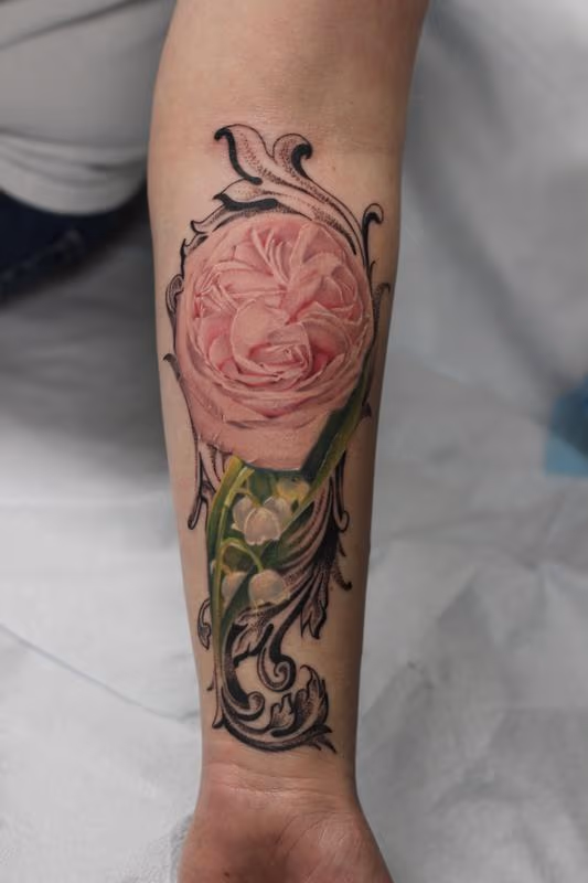 Vintage Garden Rose Combination