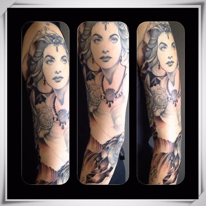 Mountain Goddess Sleeve