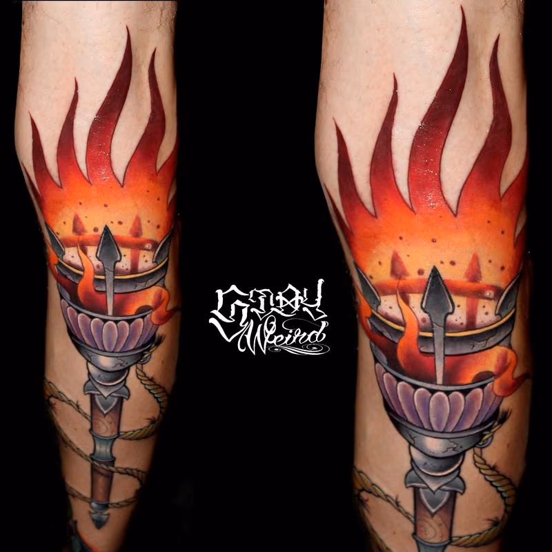 Middle Ages Torch