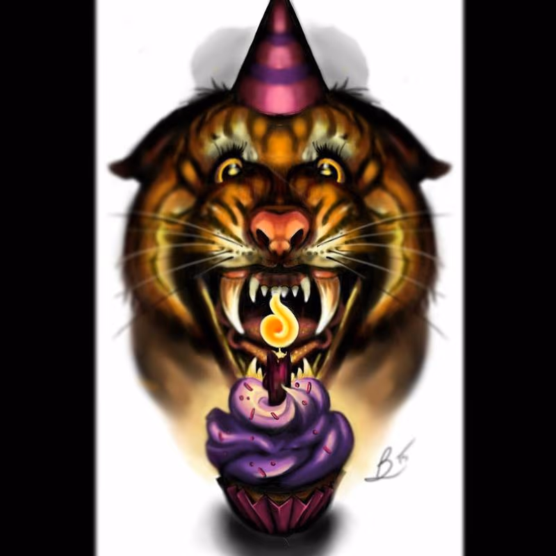 Birthday Tiger