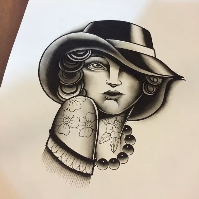 Lady with a Hat