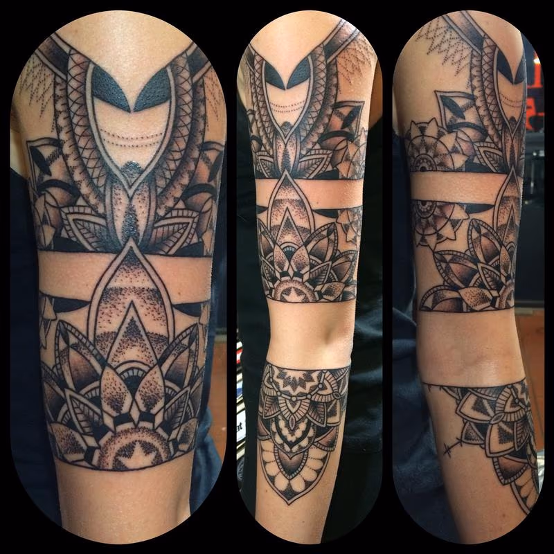 Mandala 3/4 sleeve