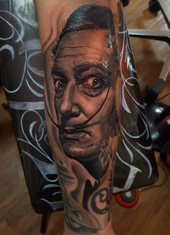 Salvador Dali Portrait
