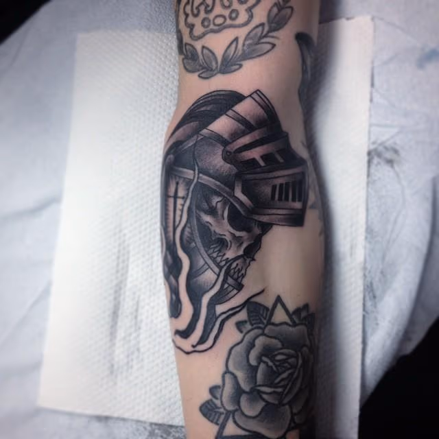 knight skull