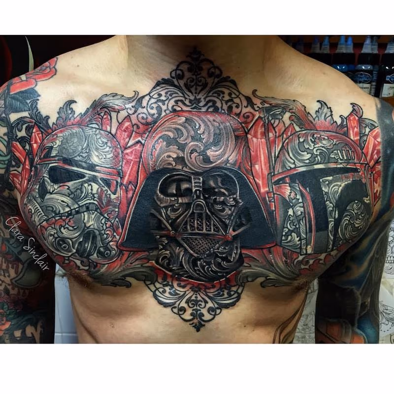 Ornamental Starwars Chest Piece