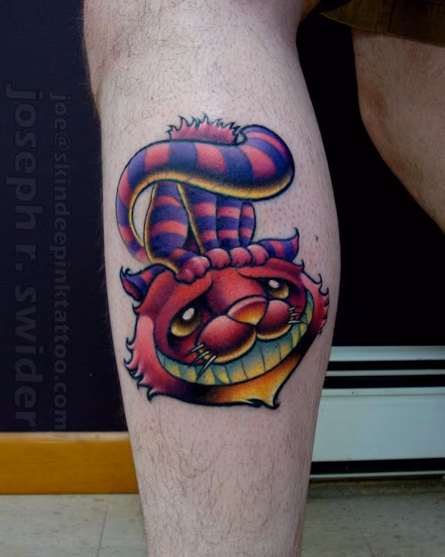 Cheshire Cat Tattoo