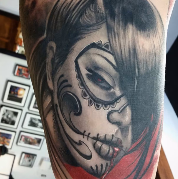 Day of the Dead Sugar Skull Girl