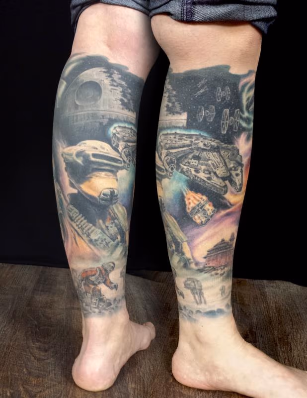 Star Wars leg sleeve