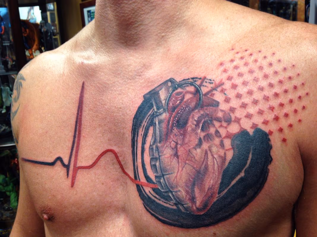 Heart Grenade Trash Polka